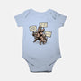 Sloths Unite-Baby-Basic-Onesie-glitchygorilla