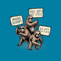 Sloths Unite-None-Matte-Poster-glitchygorilla