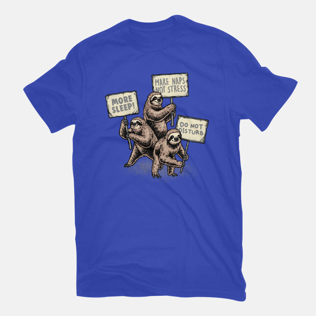 Sloths Unite-Womens-Basic-Tee-glitchygorilla