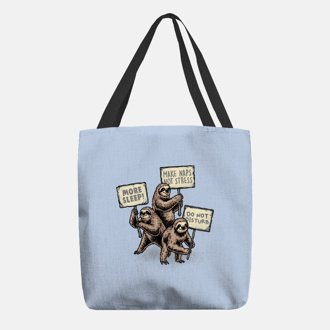 Sloths Unite-None-Basic Tote-Bag-glitchygorilla