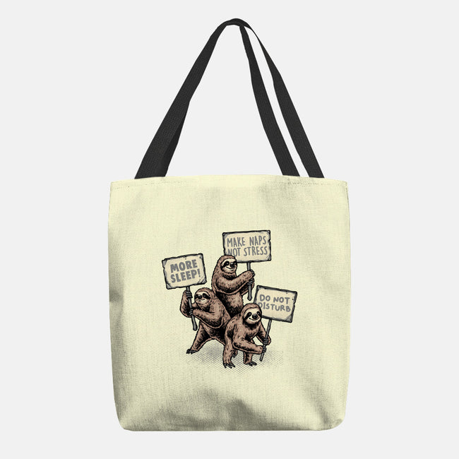 Sloths Unite-None-Basic Tote-Bag-glitchygorilla
