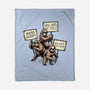 Sloths Unite-None-Fleece-Blanket-glitchygorilla