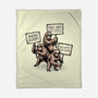 Sloths Unite-None-Fleece-Blanket-glitchygorilla