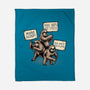 Sloths Unite-None-Fleece-Blanket-glitchygorilla