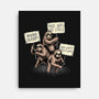 Sloths Unite-None-Stretched-Canvas-glitchygorilla