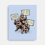Sloths Unite-None-Stretched-Canvas-glitchygorilla