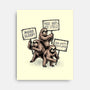 Sloths Unite-None-Stretched-Canvas-glitchygorilla