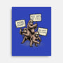 Sloths Unite-None-Stretched-Canvas-glitchygorilla