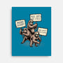 Sloths Unite-None-Stretched-Canvas-glitchygorilla