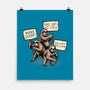 Sloths Unite-None-Matte-Poster-glitchygorilla