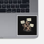 Sloths Unite-None-Glossy-Sticker-glitchygorilla