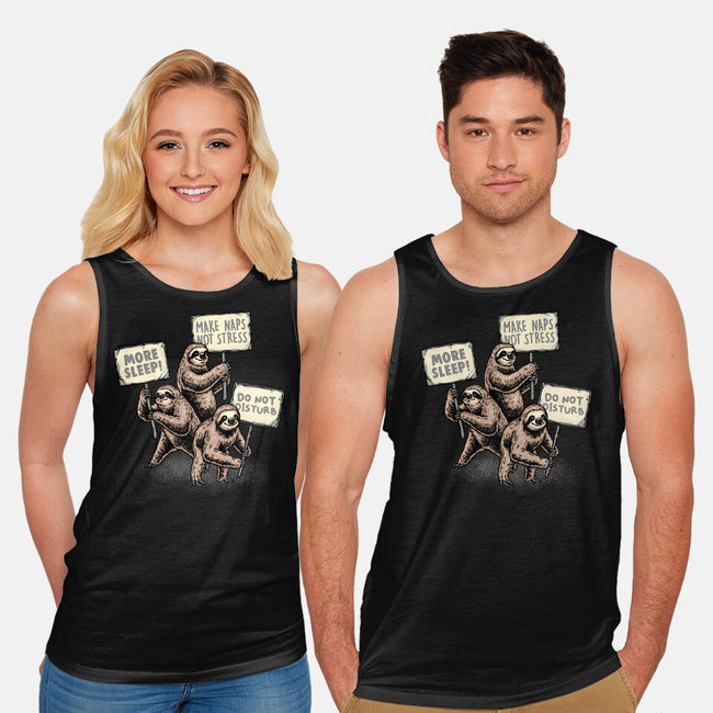 Sloths Unite-Unisex-Basic-Tank-glitchygorilla