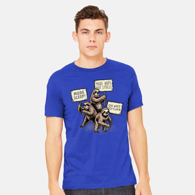 Sloths Unite-Mens-Heavyweight-Tee-glitchygorilla