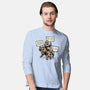 Sloths Unite-Mens-Long Sleeved-Tee-glitchygorilla