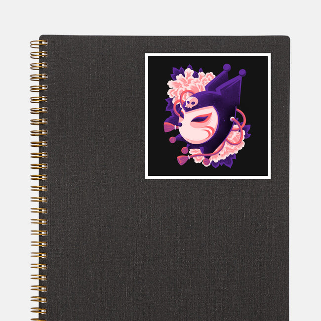 Cute Imp Mask-None-Glossy-Sticker-rmatix