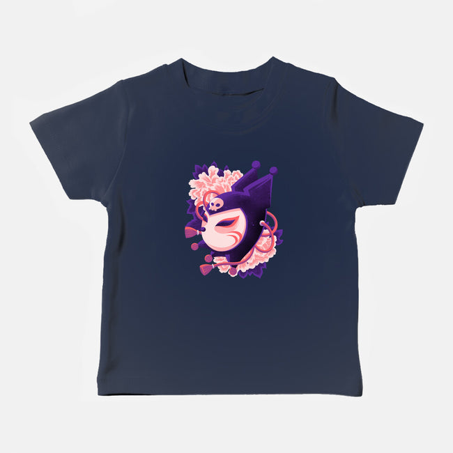 Cute Imp Mask-Baby-Basic-Tee-rmatix