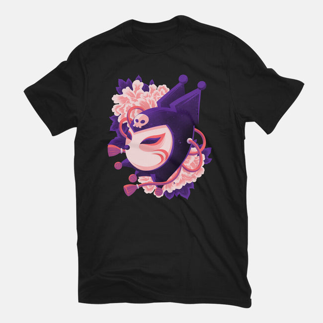 Cute Imp Mask-Youth-Basic-Tee-rmatix