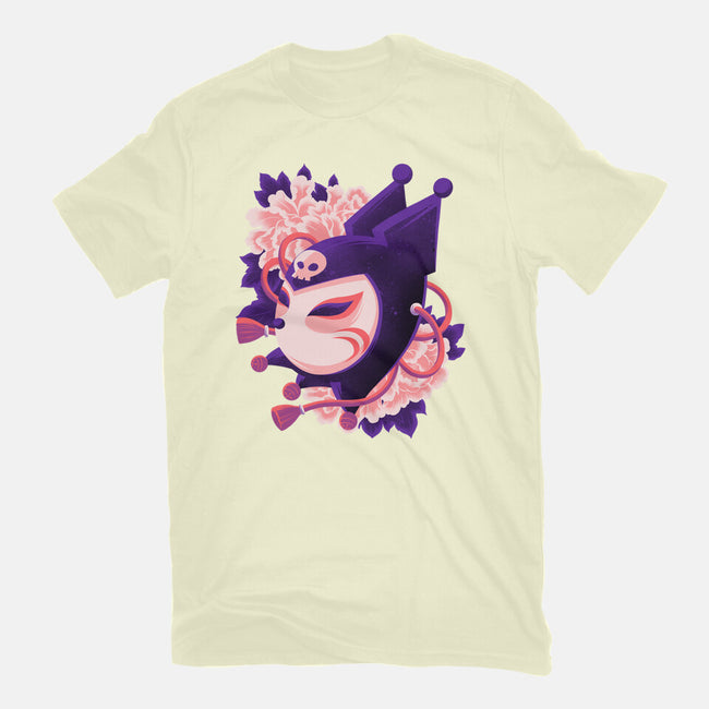 Cute Imp Mask-Mens-Basic-Tee-rmatix