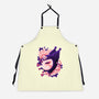 Cute Imp Mask-Unisex-Kitchen-Apron-rmatix