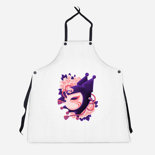 Cute Imp Mask-Unisex-Kitchen-Apron-rmatix