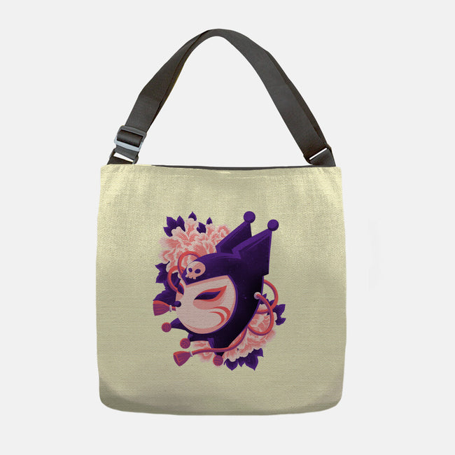 Cute Imp Mask-None-Adjustable Tote-Bag-rmatix