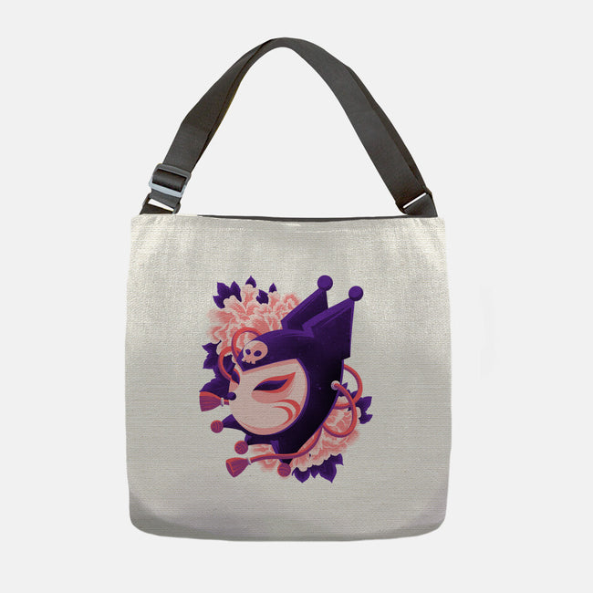 Cute Imp Mask-None-Adjustable Tote-Bag-rmatix