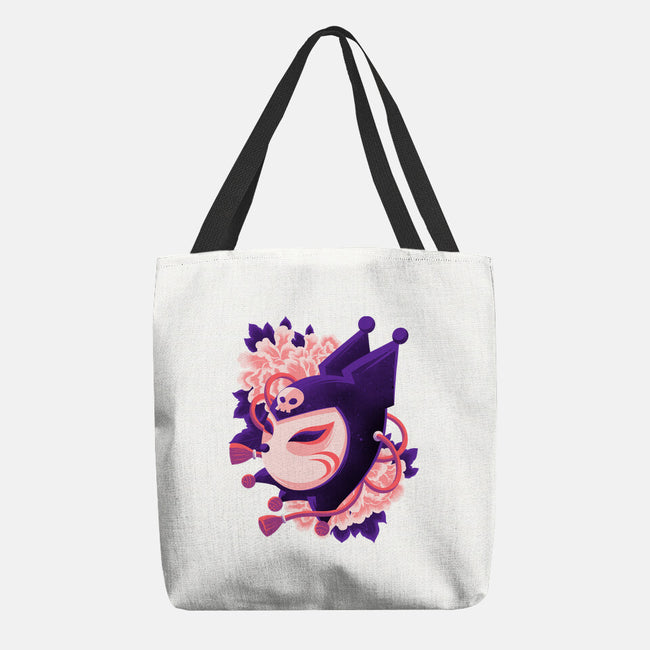 Cute Imp Mask-None-Basic Tote-Bag-rmatix