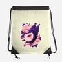 Cute Imp Mask-None-Drawstring-Bag-rmatix
