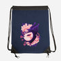 Cute Imp Mask-None-Drawstring-Bag-rmatix