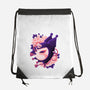 Cute Imp Mask-None-Drawstring-Bag-rmatix