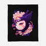 Cute Imp Mask-None-Fleece-Blanket-rmatix
