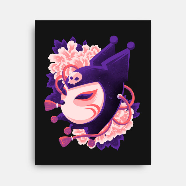 Cute Imp Mask-None-Stretched-Canvas-rmatix