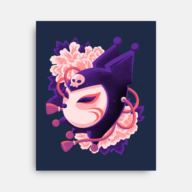 Cute Imp Mask-None-Stretched-Canvas-rmatix