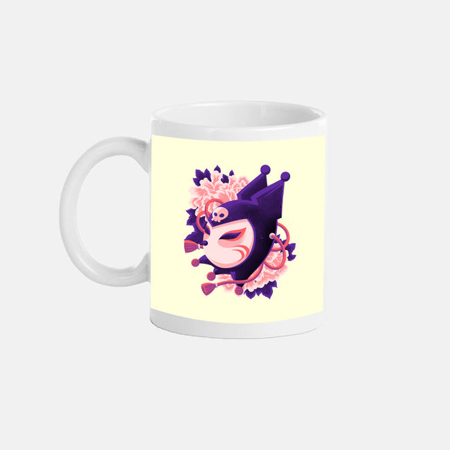 Cute Imp Mask-None-Mug-Drinkware-rmatix