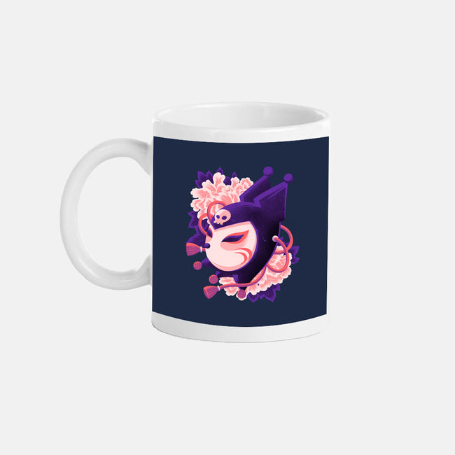 Cute Imp Mask-None-Mug-Drinkware-rmatix
