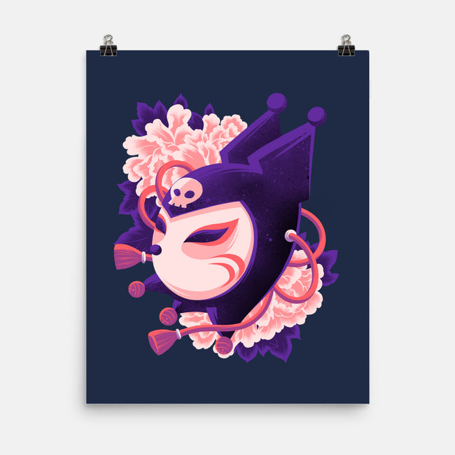 Cute Imp Mask-None-Matte-Poster-rmatix