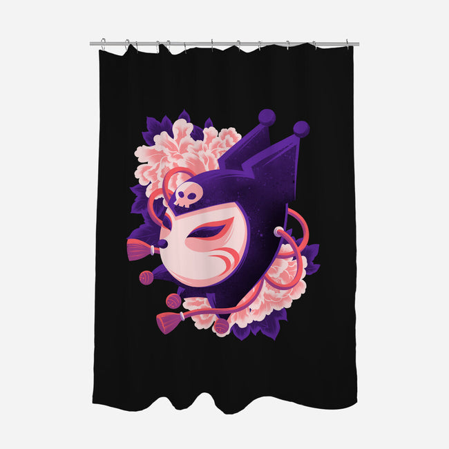 Cute Imp Mask-None-Polyester-Shower Curtain-rmatix