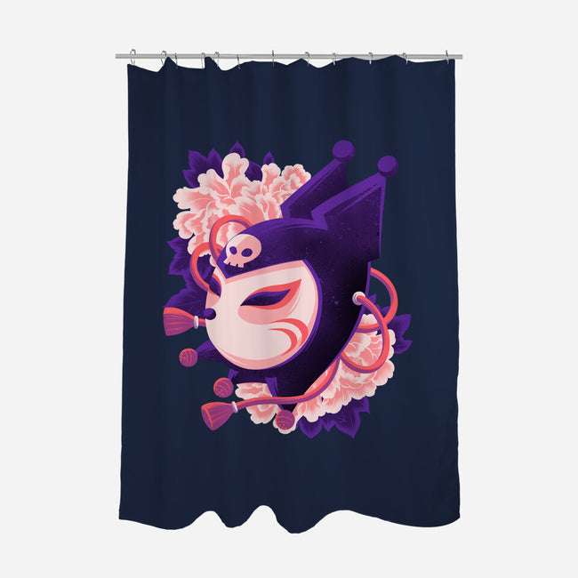 Cute Imp Mask-None-Polyester-Shower Curtain-rmatix