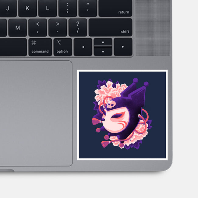 Cute Imp Mask-None-Glossy-Sticker-rmatix