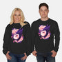 Cute Imp Mask-Unisex-Crew Neck-Sweatshirt-rmatix