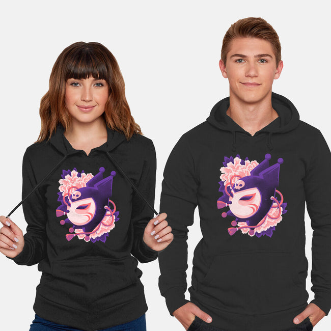 Cute Imp Mask-Unisex-Pullover-Sweatshirt-rmatix