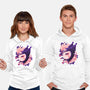 Cute Imp Mask-Unisex-Pullover-Sweatshirt-rmatix