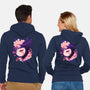 Cute Imp Mask-Unisex-Zip-Up-Sweatshirt-rmatix
