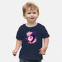 Cute Imp Mask-Baby-Basic-Tee-rmatix