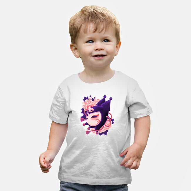 Cute Imp Mask-Baby-Basic-Tee-rmatix