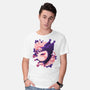 Cute Imp Mask-Mens-Basic-Tee-rmatix