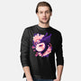 Cute Imp Mask-Mens-Long Sleeved-Tee-rmatix