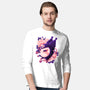 Cute Imp Mask-Mens-Long Sleeved-Tee-rmatix