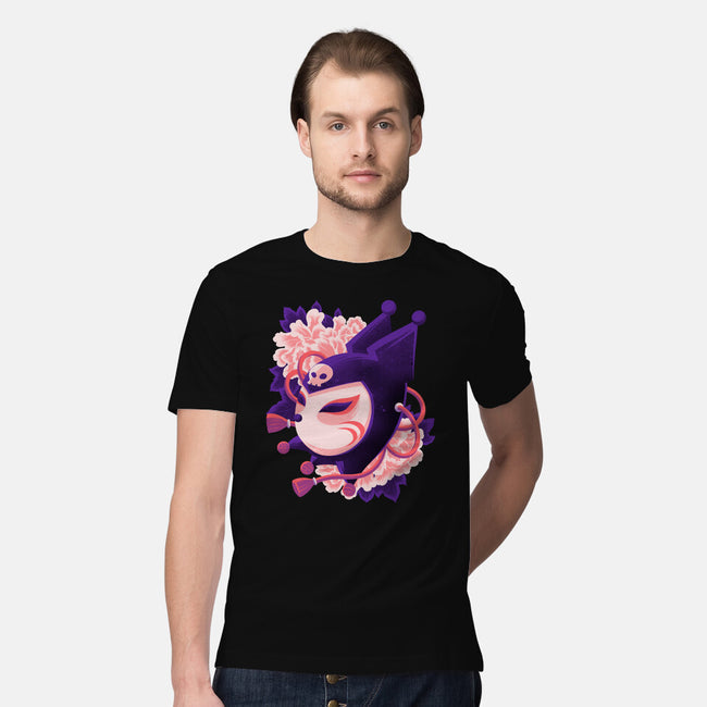 Cute Imp Mask-Mens-Premium-Tee-rmatix