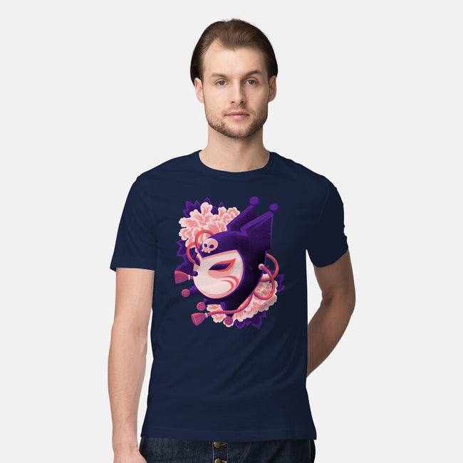 Cute Imp Mask-Mens-Premium-Tee-rmatix
